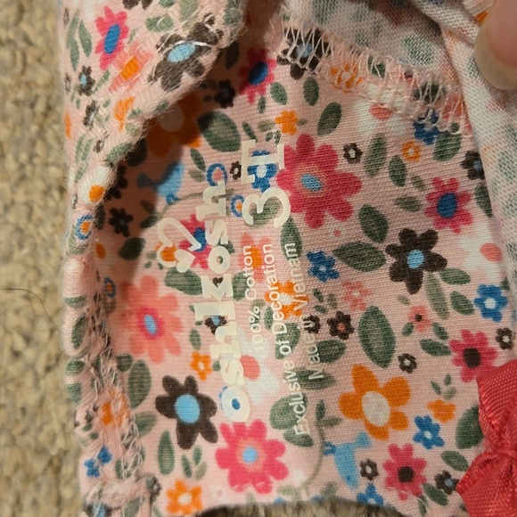 Osh Kosh girl's jeans & matching top outfit 3T - Picture 5 of 5